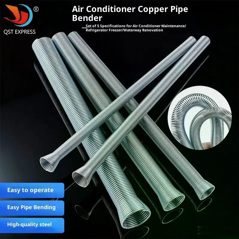 5-Piece Spring Pipe Bender Set – 1/4 to 5/8 Inch Spring Pipe Bender Richie's