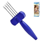 Ergonomic Latch Hook Tool – Portable Cord Knitting Hook Latch Hook Knitting Tool Richie's