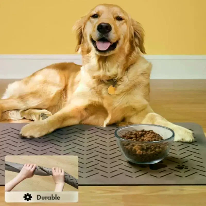 Absorbent Pet Feeding Mat – Quick Dry Placemat Dogs & Cats Pet Feeding Mat Richie's
