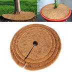Natural Coconut Fiber Flower Pot Mat – Weed Barrier Disc 5 Sizes Garden Mulch Mat Richie's