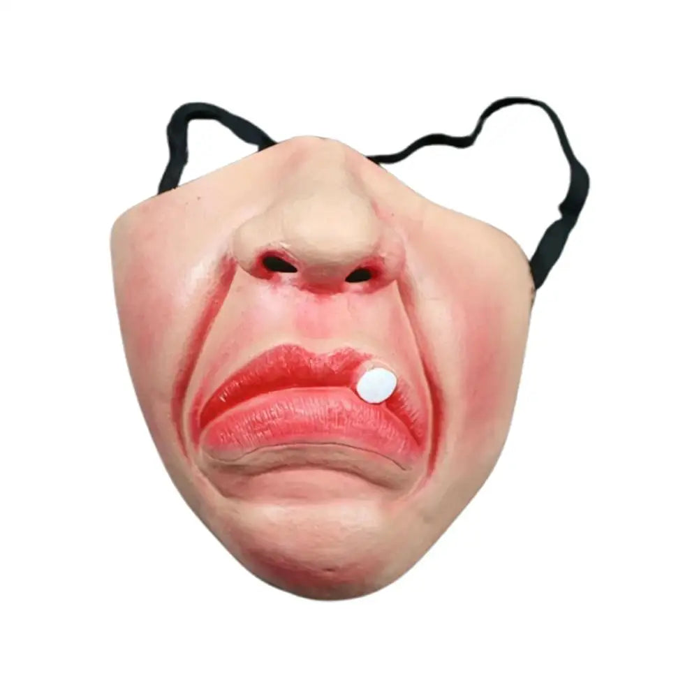 Halloween Latex Half Face Scary Mask – Cosplay Party Prop Halloween Costume Mask Richie's C