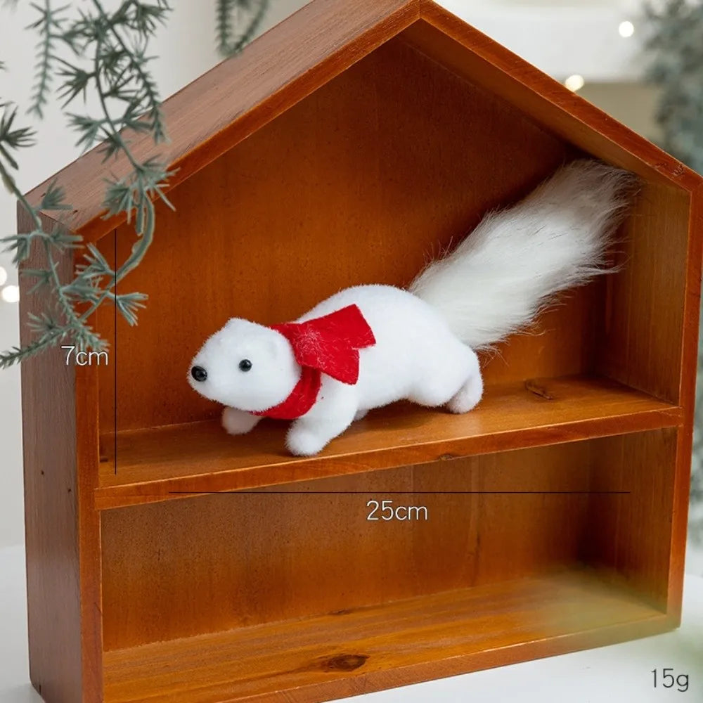 Foam Christmas Squirrel Ornament – Holiday Tree Pendant Decor Christmas Ornament Richie's 16