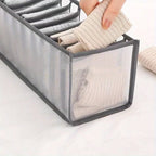 Foldable 11-Compartment Fabric Underwear & Sock Organizer Box Drawer Storage Organizer Richie's