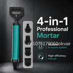 4-in-1 Cement Caulking Gun – Mortar Grouting Tool 4 Nozzles Mortar Grouting Gun Richie's