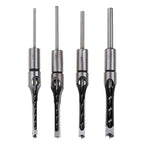 Square Hole Drill Bit Set – Wood Chisel Adapter 1/4Pcs Woodworking Drill Bit Set Richie's