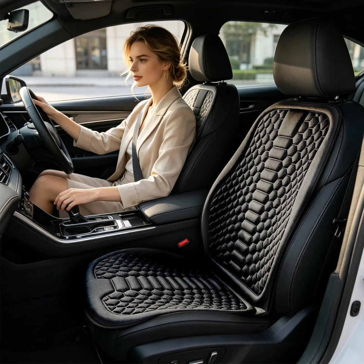 Ice Silk Cooling Car Seat Cushion – Breathable Cover Car Seat Cushion Richie's