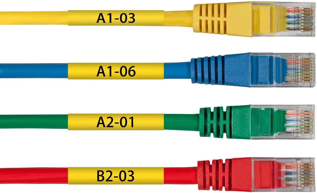 HSe-231 Heat Shrink Tube Label Tape 12mm – Brother P-touch Heat Shrink Label Tape Richie's