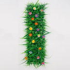 Artificial Grass Turf Mat with Flowers – Fake Green Lawn Decor Artificial Turf Mat Richie's W. 17cm