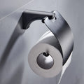 HOBHE Matte Black Stainless Steel Toilet Paper Holder Stand Toilet Paper Holder Richie's black