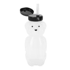 3-Pack Bear Straw Cups 230ml BPA-Free Reusable Drinking Bottles Reusable Straw Cups Richie's