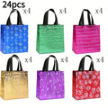 24pcs Non-Woven Laser Handle Party Gift Bags | Set of 24 Party Gift Bags Richie's 24pcs As shown