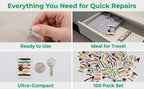 100-Pack Mini Portable Sewing Kit for Travel, Hotel & DIY Portable Sewing Kit Richie's