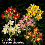 Solar LED Orchid Ground Light – Garden Lawn Decoration Lamp Solar Garden Light Richie's