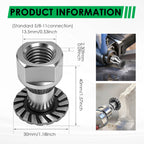 M14 Diamond Carving Wheel for Angle Grinder – 30/40/50mm Diamond Cutting Wheel Richie's 30mm