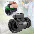 3/4" Plastic Garden Hose Shut Off Ball Valve – Thread Connector Garden Hose Valve Richie's