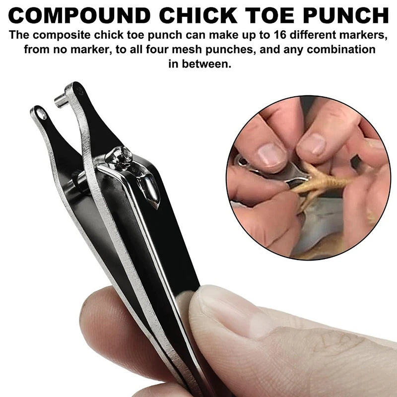 Chicken Toe Punch – ID Tool for Chicks, Ducklings & Mice Animal ID Tool Richie's