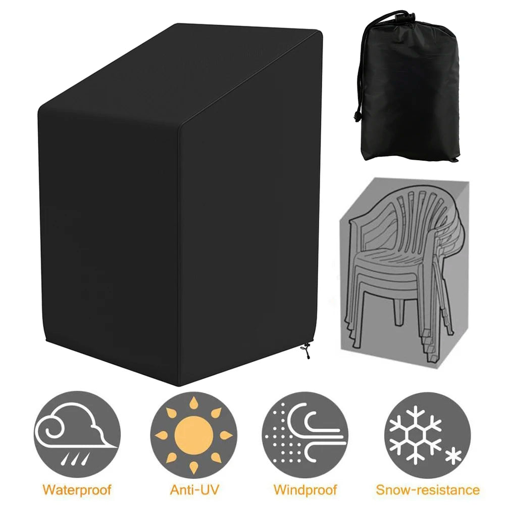 Stacked Patio Chair Cover – Waterproof Outdoor Protector Patio Furniture Cover Richie's