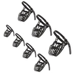 7-Size Plastic Basket Dog Muzzle Set – All Breeds, Adjustable Dog Muzzle Set Richie's