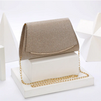 Women's Evening Clutch Bag Chain Shoulder Purse | Party Evening Clutch Bag Richie's Gold