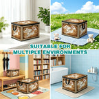 Cute Cat Foldable Storage Box – Zipper Clothes & Bedding Organiser Foldable Storage Box Richie's