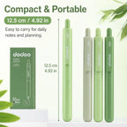 Matcha Green Mini Pocket Gel Pens 0.5mm Fine Point – Set of 4 Gel Pen Set Richie's