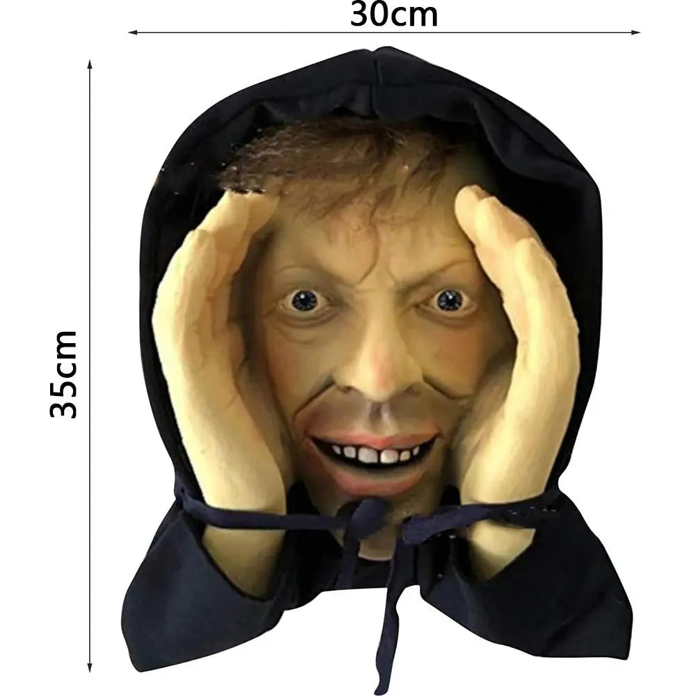 Scary Peeper Clown PVC Window Sticker – Halloween Prank Decor Halloween Window Sticker Richie's