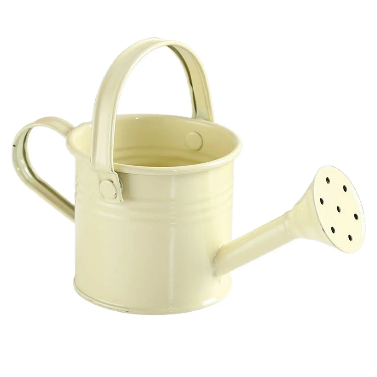 Kawaii Vintage Metal Watering Can – Flower & Plant Kettle Metal Watering Can Richie's beige