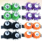 4 Pairs Halloween Eyeball Hair Clips Kids Party Hairpins Halloween Hair Clips Richie's