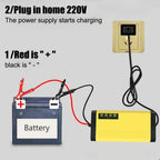 12V 2A Smart Lead Acid Battery Charger – Car & Motorcycle Battery Charger Richie's