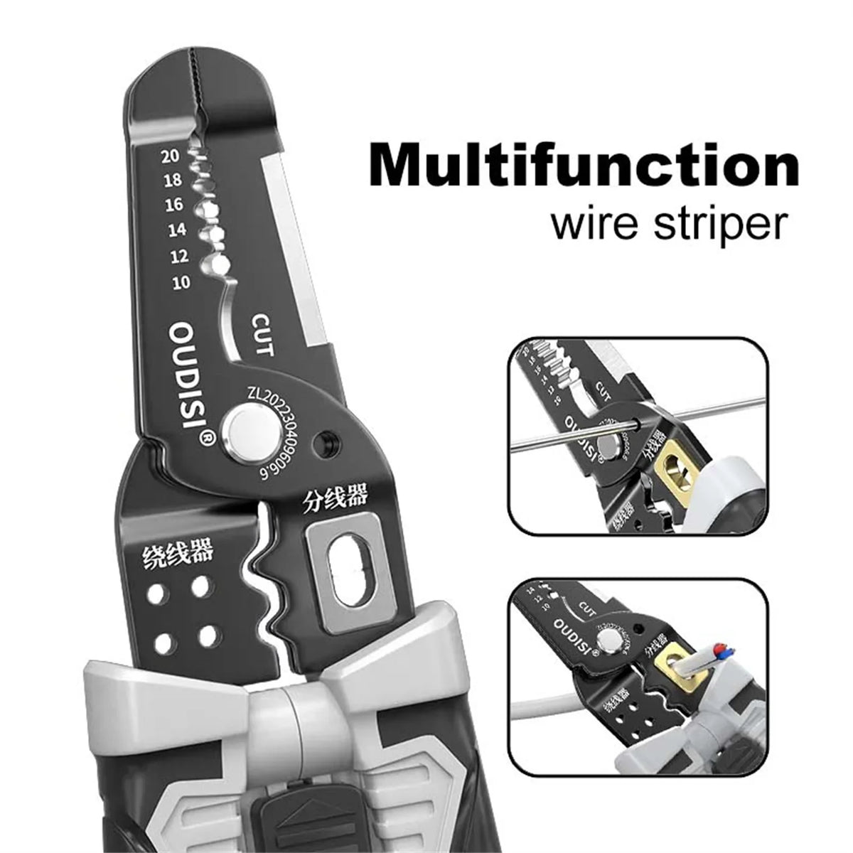 NJBLZQ Multifunctional Wire Stripping Pliers – Stainless Steel Wire Stripping Pliers Richie's