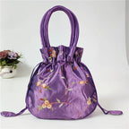 Women Embroidery Flower Cosmetic Bag – Ethnic Mini Purse & Pouch