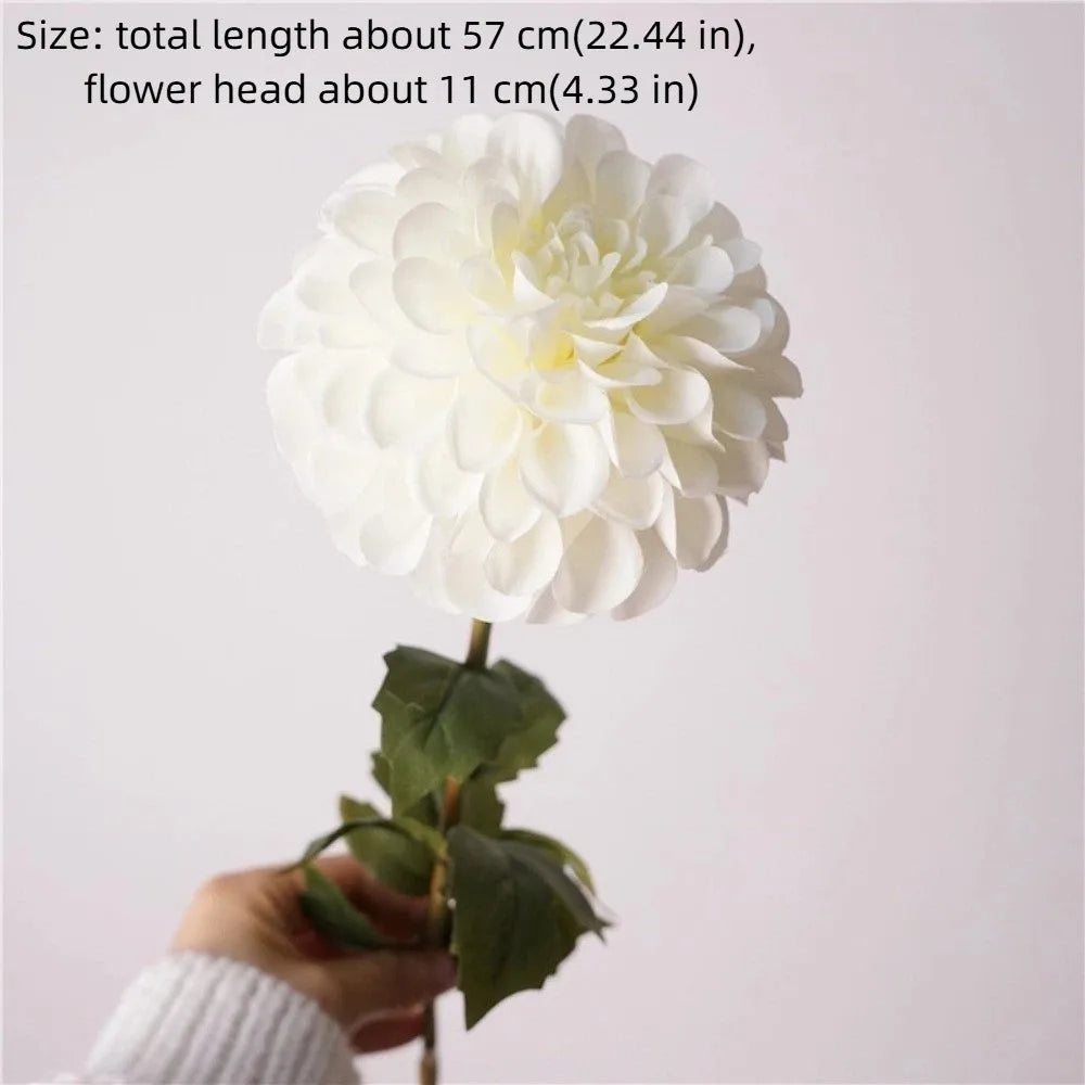 Silk Artificial Dahlia Pink Fake Flower – Wedding & Home Décor Artificial Silk Flowers Richie's