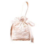 Christmas Candy Gift Bag – Fabric Drawstring Party Favor Bag Gift Favor Bag Richie's Champagne B