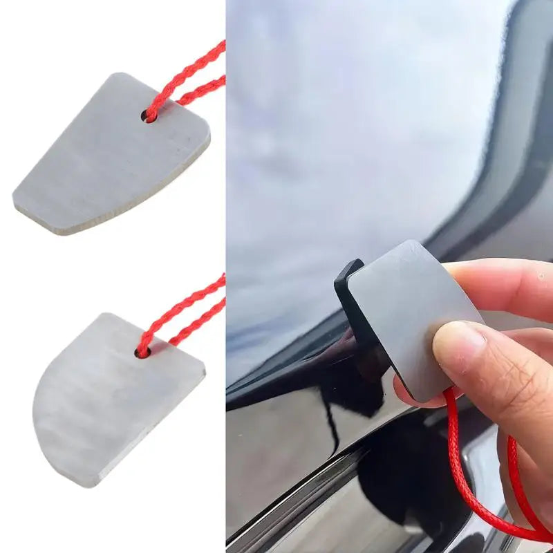 Car Vinyl Wrap Squeegee Stainless Steel Film Scraper Tool Auto Detailing Tool Richie's