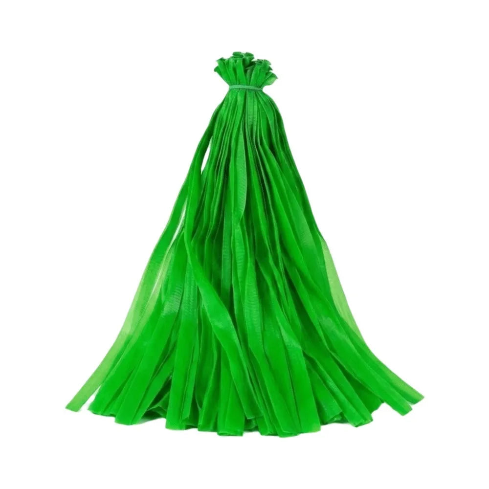 100-Pack Plastic Mesh Net Bags with Buckle – Reusable Produce Bags Mesh Storage Bags Richie's Green
