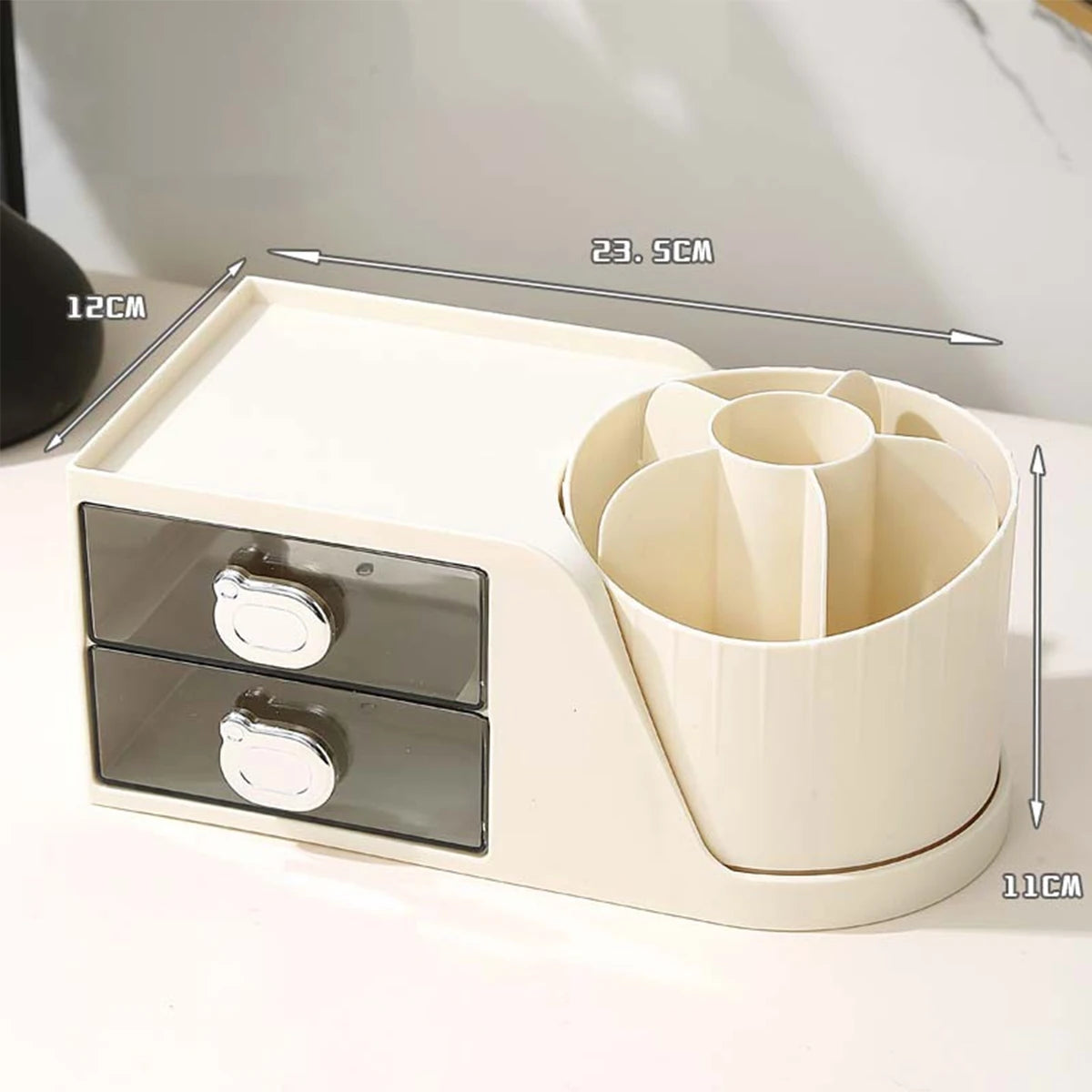 Makeup Organizer Desktop Drawer Storage Box & Skincare Shelf Makeup Organizer Richie's