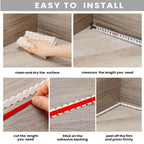 3M Self-Adhesive Flexible PVC Wall Molding Trim Strip Wall Molding Trim Richie's