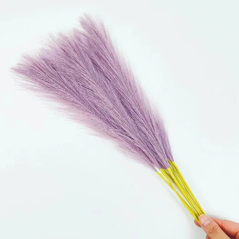 10PCS Fluffy Pampas Grass Artificial Stems 55CM | Wedding Decor Artificial Pampas Grass Richie's 16