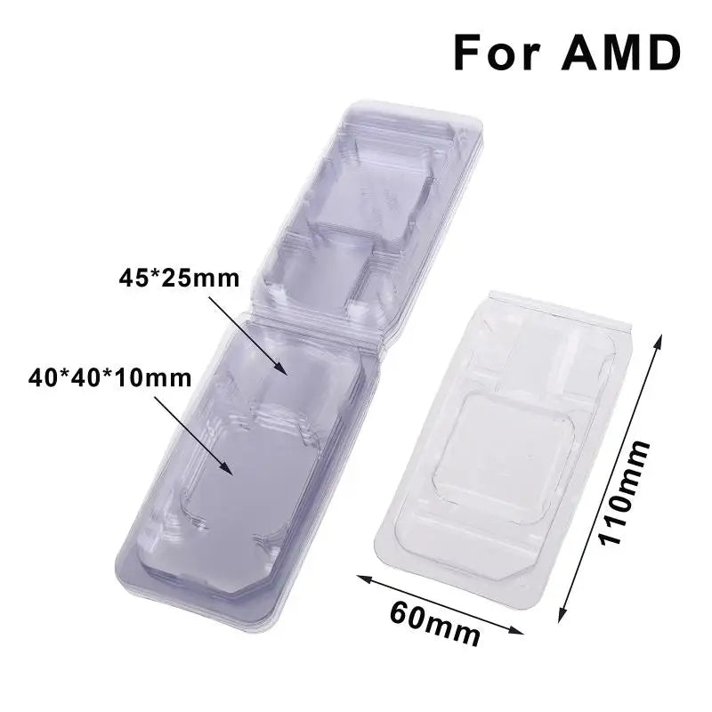 10Pcs Clear PVC Blister Insert Trays – Packaging Protection Blister Insert Tray Richie's B