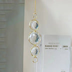 Crystal Glass Sun Catcher Rainbow Prism Hanging Pendant Sun Catcher Pendant Richie's Gold-2