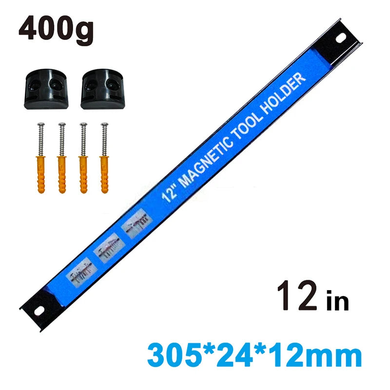 HUXUAN Magnetic Tool Bar Holder 8–24 Inch Garage Organizer Magnetic Tool Bar Richie's A2