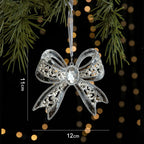 Acrylic Crystal Christmas Icicle Pendants Glitter Tree Ornaments Christmas Tree Ornaments Richie's 07