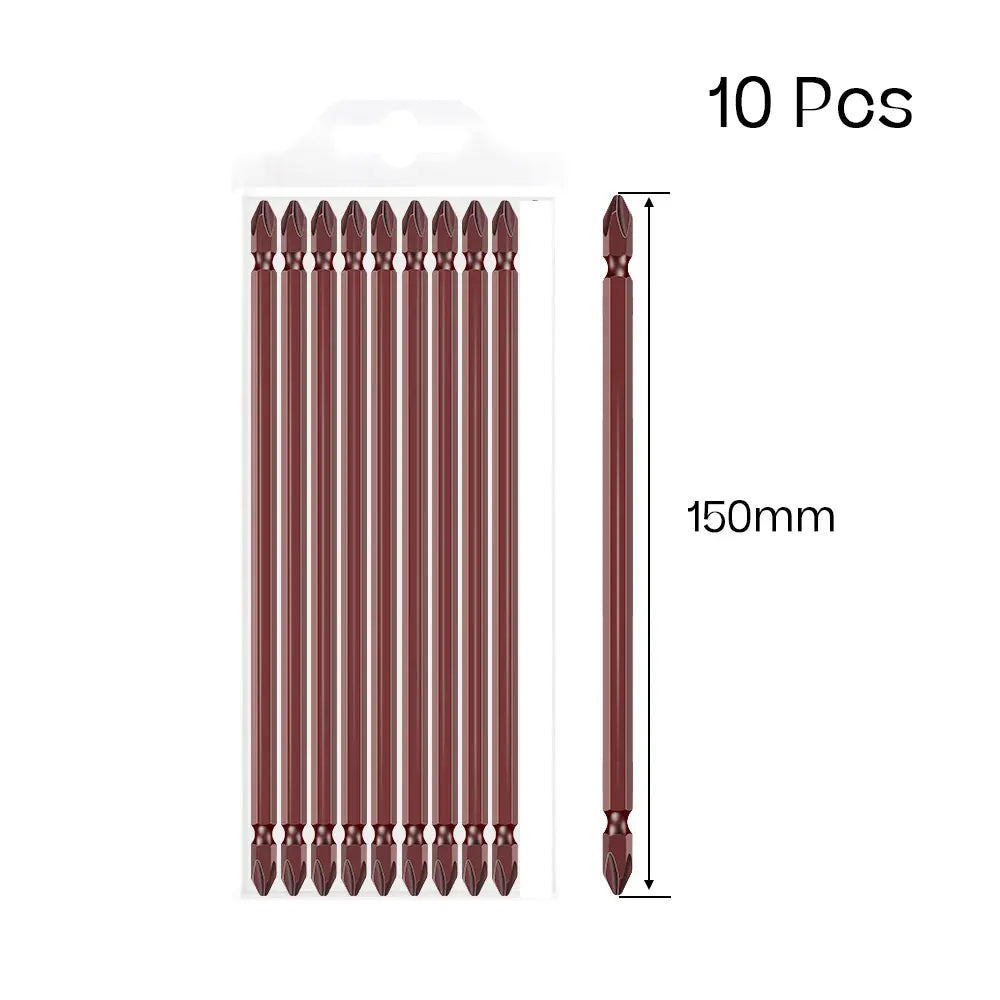 Binoax PH2 Magnetic Screwdriver Bits Set 5/10Pcs S2 Hex Shank Screwdriver Bit Set Richie's 10pcs 150mm