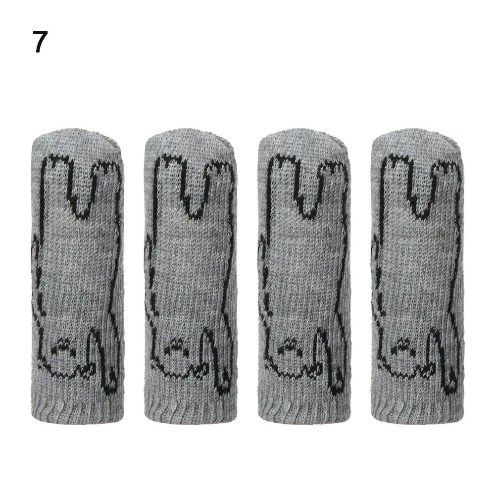 4-Pack Furniture Leg Covers – Non-Slip Floor Protector Socks Furniture Leg Covers Richie's 7