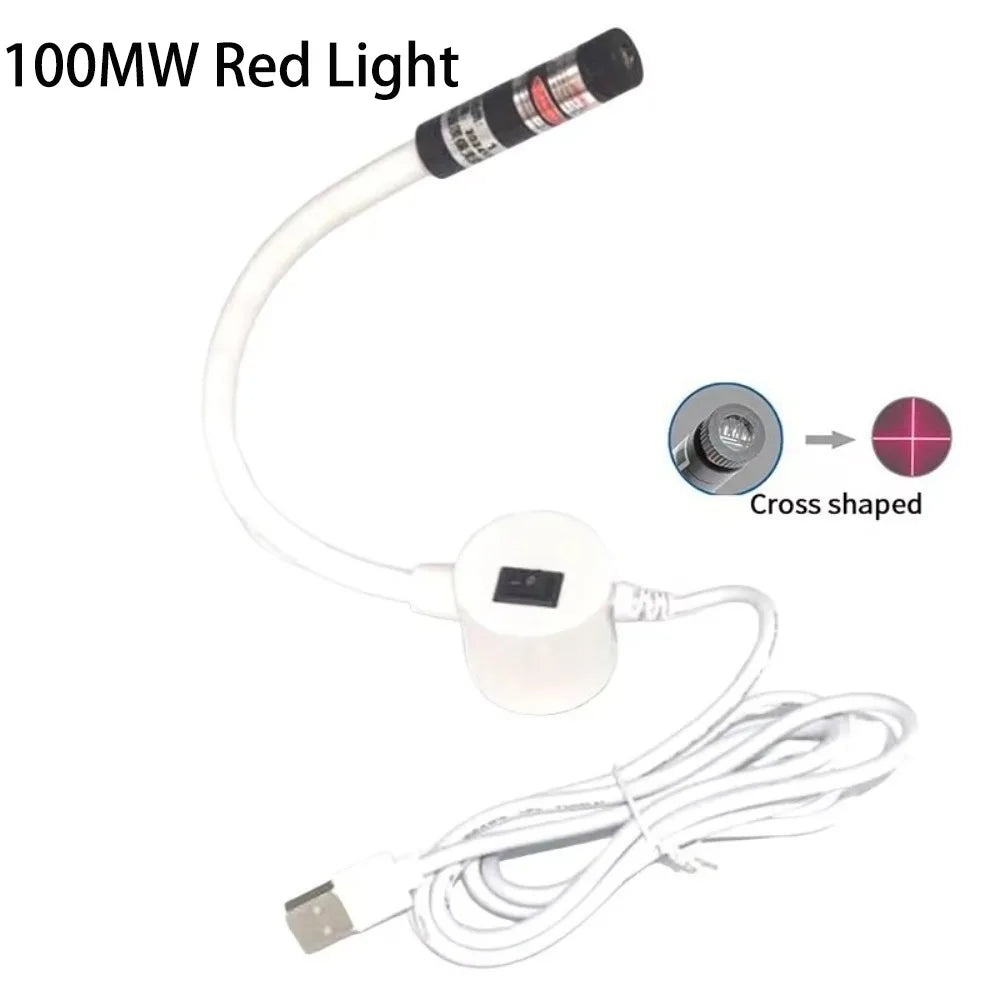 Magnetic Quilting Laser Guide Light – USB Dot Cross Line Sewing Quilting Laser Guide Richie's red 100MW cross