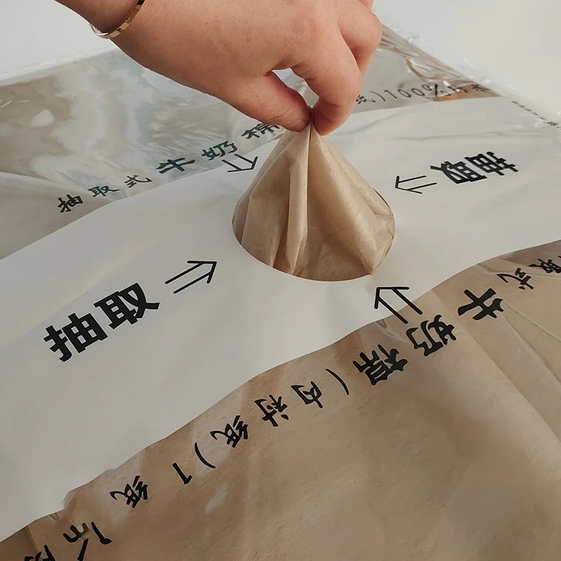 40Pcs Flower Bouquet Wrapping Paper 30x30cm | Solid Color Floral Bouquet Wrapping Paper Richie's Light brown