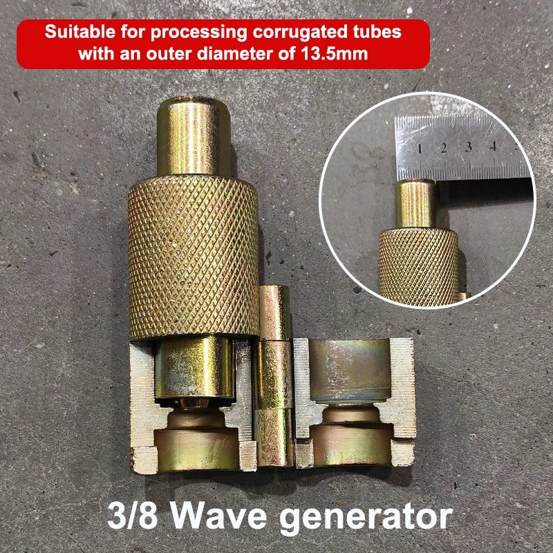 Corrugated Pipe Interface Maker Mould Tool – 5 Sizes Pipe Mould Tool Richie's 13.5mm