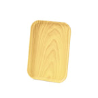 Nordic Plastic Rectangular Storage & Service Tray | 5 Sizes Serving Tray Richie's Light Color 20X15cm