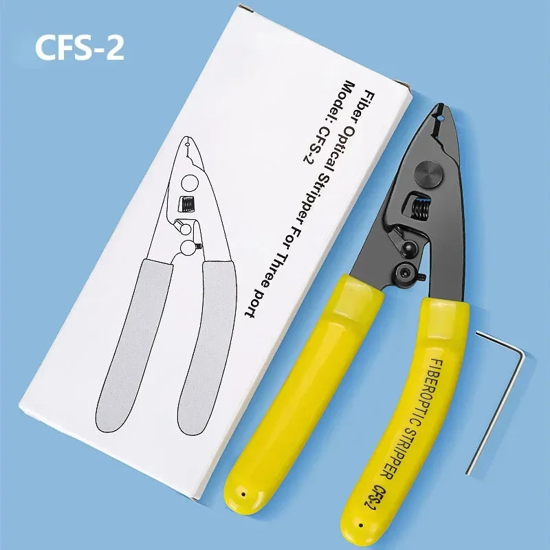 TOTNEND CFS-2/CFS-3 Fiber Optic Stripper Pliers | FTTH Tool Fiber Optic Stripper Richie's CFS-2