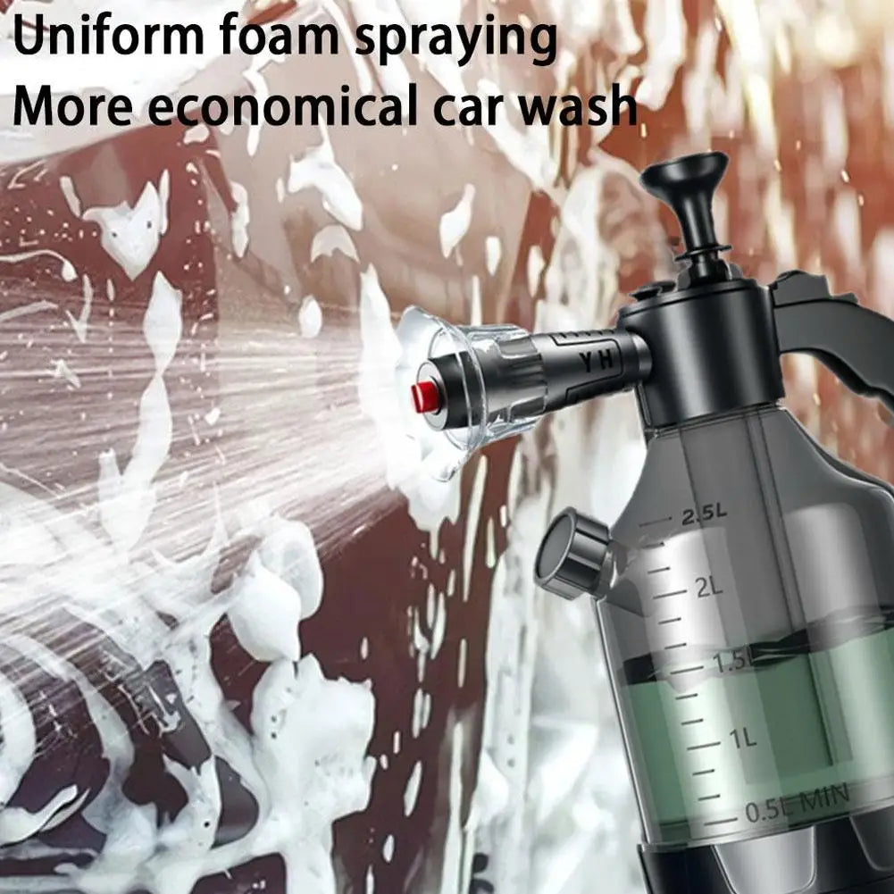 3L Hand Pump Foam Sprayer – Snow Foam Car Wash Cannon Foam Spray Bottle Richie's
